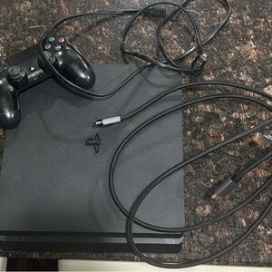 Sony PlayStation Console with Controller - Black